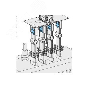 16 БОЛТОВ М12Х80 С ГАЙК., ШАЙБ. И ПЛАСТ. | KTB0000YB4 | Schneider Electric 6
