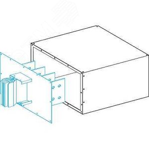 КАБЕЛЬНЫЙ КОРОБ ДЛЯ ПРИСОЕД. СЕКЦИИ Y510 | KTB0510BC01 | Schneider Electric 3