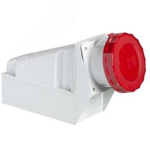 Розетка настенная винтовая 63А 3P+E IP67 380В - фото 5