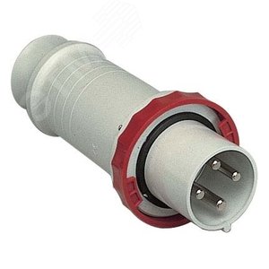 Вилка кабельная винтовые зажимы 63А 3P+E IP67 380В - фото 3