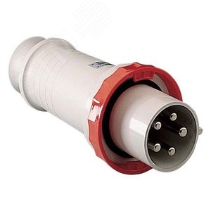 КАБ. ВИЛКА, ВИНТ 63А 3P+N+E IP67 380В | 81383 | Schneider Electric - фото 3