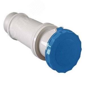 Розетка кабельная винтовые зажимы 63А 2P+E IP67 220В 3