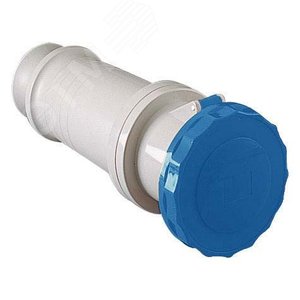 Розетка кабельная винтовые зажимы 63А 2P+E IP67 220В 4