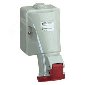 НАСТЕН РОЗЕТКА ВИНТ 32А 3P+E IP44 380В | 83120 | Schneider Electric - фото 3