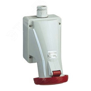 Розетка настенная винтовая 32А 3P+N+E IP67 380В (83171) - фото 3