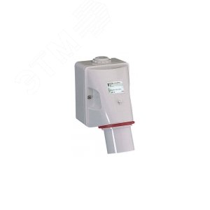 Вилка настенная винтовая 16А 3P+E IP44 380В - фото 6