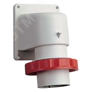 Вилка силовая 16А 3P+N+E IP67 380В скрытая установка 4