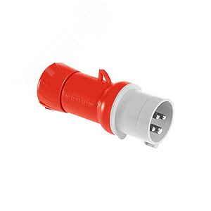Вилка кабельная винтовые зажимы 32А 3P+E IP44 380В (PKE32M434) - фото 5