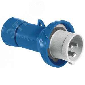 Вилка кабельная 32А 2Р+E IP67 220В винтовые контакты (PKE32M723) - Schneider Electric