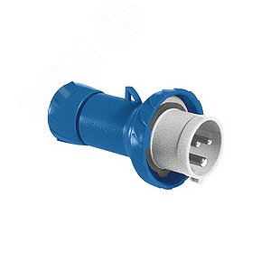 Вилка кабельная 32А 2Р+E IP67 220В винтовые контакты (PKE32M723) - фото 4