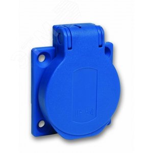 Розетка 10/16A 50х50мм IP54 винтовые зажимы сбоку (PKS52B) - фото 3