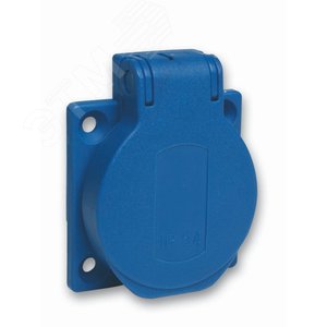 Розетка 10/16A 50х50мм IP54 винтовые зажимы сбоку (PKS52B) - фото 4