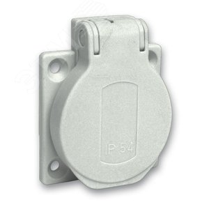 РОЗЕТКА СЕРАЯ 10/16A 50Х50ММ IP54 ВИНТЫ СБОКУ | PKS52G | Schneider Electric - фото 4
