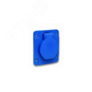 Розетка 10/16A 65х85мм IP54 винтовые зажимы сзади (PKS61B) - фото 5