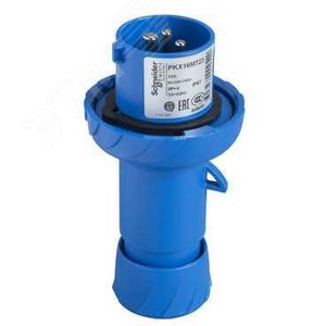 Вилка кабельная быстрозажимная 16А 2P+E IP67 220В 6