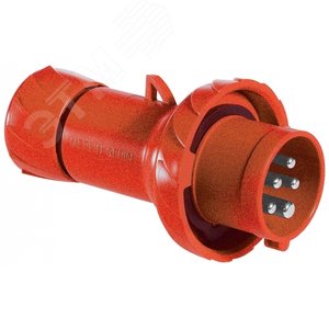 Вилка кабельная быстрозажимная 32А 3P+N+E IP67 380В 2