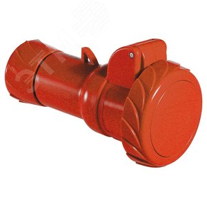 Розетка кабельная быстрозажимная 32А 3P+E IP67 380В 4