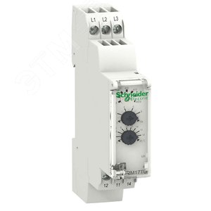 РЕЛЕ КОНТРОЛЯ ЧЕРЕДОВАНИЯ ОБРЫВА ФАЗ | RM17TU00 | Schneider Electric - фото 4