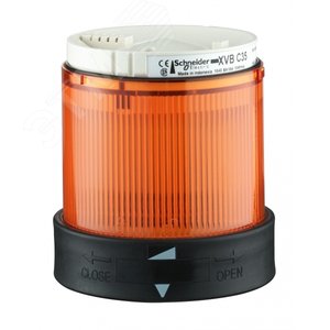 СЕГМЕНТ СВЕТ.КОЛОННЫ 70ММ ОРАНЖЕВЫЙ XVBC35 | XVBC35 | Schneider Electric 2