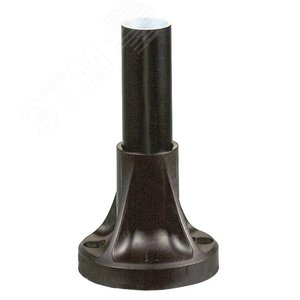 Черн.алюм. труба 100мм с пластик. кроншт.   XVBZ02 (XVBZ02) 3