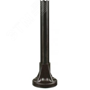 Черн.алюм. труба 400мм с пластик. кроншт.   XVBZ03 3