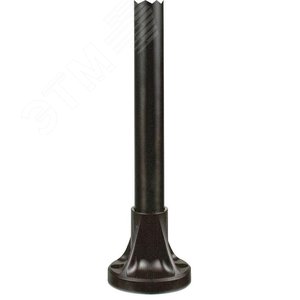 Черн.алюм. труба 400мм с пластик. кроншт.   XVBZ03 4