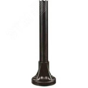Черн.алюм. труба 400мм с пластик. кроншт.   XVBZ03 6