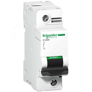Выключатель автоматический однополюсный C120N 80А B 10кА | A9N18341 | Schneider Electric 2