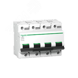 Выключатель автоматический четырехполюсный C120N 63А D 10кА | A9N18390 | Schneider Electric 7