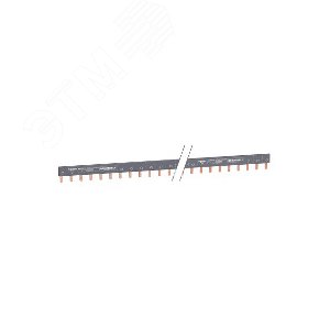 ШИНКА ГРЕБЕНЧАТАЯ 1П (L1:) 57 МОД.18ММ 100А       РАЗРЕЗАЕМАЯ (A9XPH157) 6