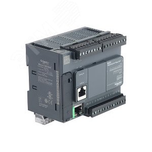 Блок базовый компактный M221-24IO Реле Ethernet (TM221CE24R) - фото 3
