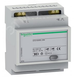 Диммер 1000Вт STD1000RL-DIN одиночный - фото 2