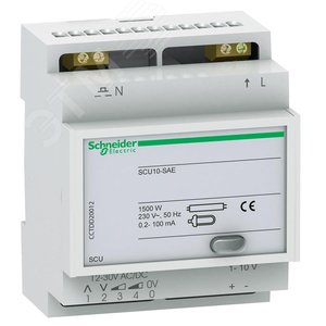 ДИММЕР SCU10-SAE 4 ВХОДА | CCTDD20012 | Schneider Electric - фото 6