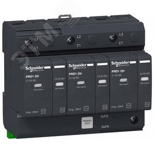 PRD1 25r ОПН 3P КЛАСС 1+2 СО СМЕН.КАРТ | 16331 | Schneider Electric - фото 2