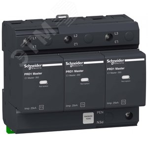 PRD1 MASTER ОПН 3P КЛ.1 СО СМЕН.КАРТ | 16362 | Schneider Electric - фото 2