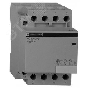 Контактор модульный 4п 4НЗ 40А 220В 50Гц (4шт) (GC4004M5) - фото 2