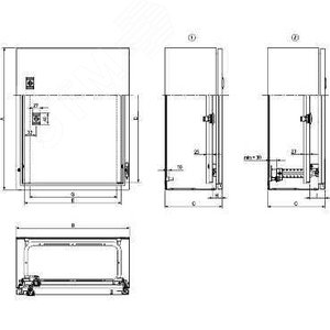 Дверь внутренняя 3D 800х600мм (NSYPIN86) 8