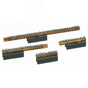 Колодка заземления с основанием 2x16 + 14x6мм.кв (NSYRBLZ216146) - фото 3