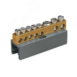 Колодка заземления с основанием 2x16 + 14x6мм.кв (NSYRBLZ216146) - фото 5