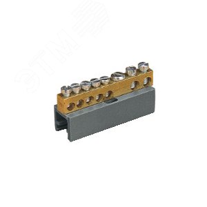 Колодка заземления с основанием 2x16 + 14x6мм.кв (NSYRBLZ216146) - фото 6