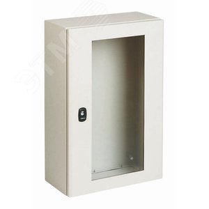 Шкаф S3D 10х6х3 с прозрачной дверью 3