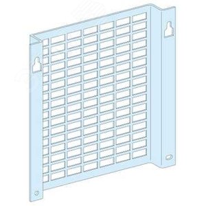 ФИГУР.ПЕРФ.ПЛАТА, 6 МОДУЛЕЙ, Ш = 250 ММ | 03177 | Schneider Electric 3