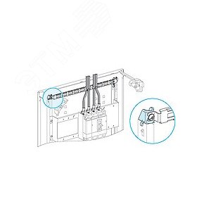 4 ПЕРЕКЛАДИНЫ ДЛЯ КРЕПЛЕНИЯ КАБЕЛЕЙ В КАБЕЛЬНОМ КАНАЛЕ | 08868 | Schneider Electric - фото 4