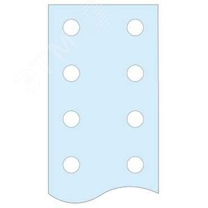 ПЕРФОРИРОВАННАЯ ШИНА PE, 50 Х 5 ММ | 04515 | Schneider Electric 3