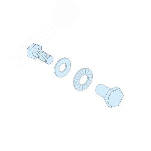 Комплект соединения силовых шин (20болт+20втулок+40шайб) Prisma Plus P | 04645 | Schneider Electric 5