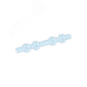 КРЕПЛЕНИЕ ШИН, УСТАНОВЛЕННЫХ «НА РЕБРО» | 04691 | Schneider Electric 5