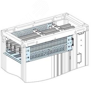 Крышка для секционных горизонтальных шин 650х400мм - фото 3