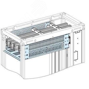 Крышка для секционных горизонтальных шин 650х400мм - фото 4