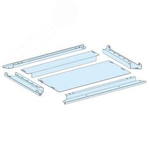 САЛЬНИК. ПАНЕЛЬ ИЗ 2 ЧАСТЕЙ, IP30, Ш = 650 ММ, Г = 600 ММ | 08696 | Schneider Electric - фото 3