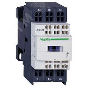 Контактор D 3Р 9 A НО+НЗ 110V DС ограничитель перенапряжения/ расширенный диапазон/ пружинный зажим (LC1D093FD) 6